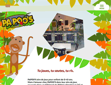 Tablet Screenshot of papoos-lesjeux.com